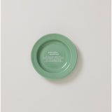 Mini Plate Green Ivory x 1