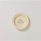 Mini Plate Butter Green x 1