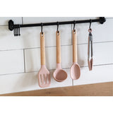 BRANDKR Silicone Cookware 4P A Set(Ladle + Tuner + Spoon + Tong)