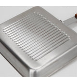 DR.Hows Stainless steel sus304 wood handle square pan kitchenware cookware house warming gift