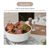 MODORI Sodam Cookware 3type combo + 22cm stew pot Lid