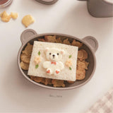 MODUI Silicone Baby Food Tableware Bowl Lid Dinnerware