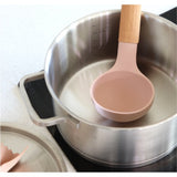 BRANDKR Silicone Cookware 4P A Set(Ladle + Tuner + Spoon + Tong)