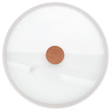 NEOFLAM FIKA Silicone Rim Glass Lid Pot Frying Pan Lid