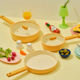 NEOFLAMHEI Cookware full Induction available frying pan wok  series