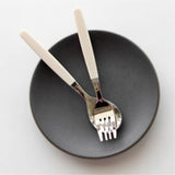 KAMOME Kids spoon fork comobo 1 person set