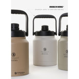 BROOKLYNWORKS Portable Insulated  water jug cold tumbler 2.5L