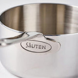 SAUTEN Mini Stainless Sauce Pan 12cm 14cm Induction ready
