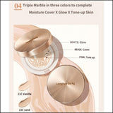 MISSHA Chogongjin Essence Pact 15g 21C Vanilla, 23C Sand