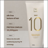 Miseenscene Salon10 Protein Shampoo For Damaged Hair 500ml,990ml /Tretment 250ml/Hair Mask 990ml/No-Wash Ampoule Treament 200ml