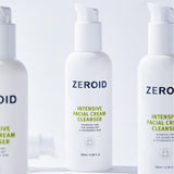 ZEROID Intensive Facial Cream Cleanser 180ml, Intensive Cream Toner 200ml