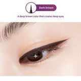 Missha Ultra Power Proof Thin Pen Liner Dark Brown 0.4g, Brown 0.4g, black 0.4g