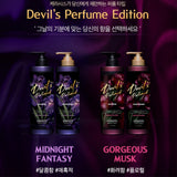 KERASYS Devil's Perfume Midnight Fantasy Shampoo ,Conditioner/Gorgeous Musk Shampoo,Conditioner