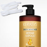 KERASYS  Advanced Repair Ampoule Shampoo 1L ,Treatment 1L,Ampoule Hair Pack 1L
