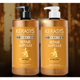 KERASYS  Advanced Repair Ampoule Shampoo 1L ,Treatment 1L,Ampoule Hair Pack 1L