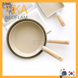 NEOFLAM FIKA Silicone Rim Glass Lid Pot Frying Pan Lid