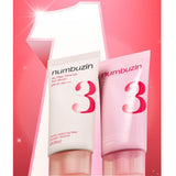 Numbersin No. 3 Ceramic Tone-Up Beige Foundation-Free Blur Glow Sun Cream 2-Pack