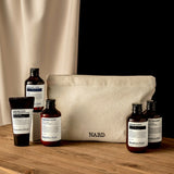 Nard 5 travel kits + 1 cotton pouch, 4 amenities set