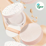 Tone Fit Sun Foundation-Free Vegan Sun Cushion (Tone Up Cushion / Cover Cushion) SPF50+ PA++++