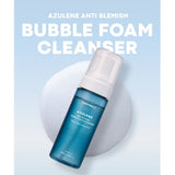 TONYMOLY Azulene Anti-Blemish Acne Foam Cleanser 150ml,Bubble Foam Cleanser 150ml